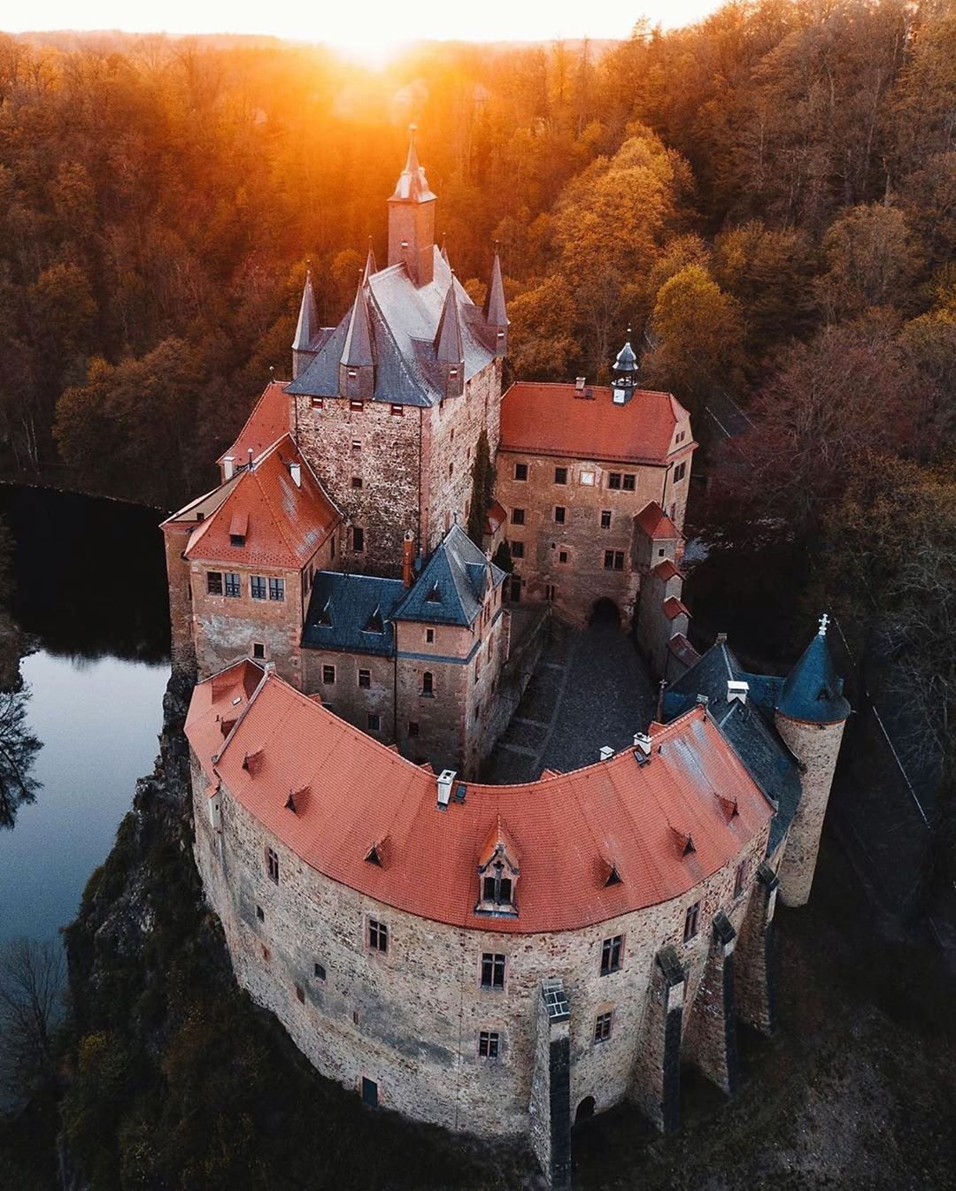 Замок Крибштайн Германия