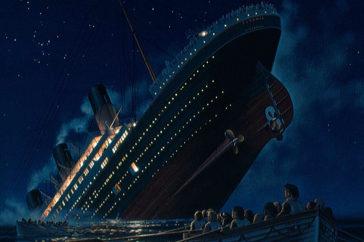 Титаник 1997 крушение