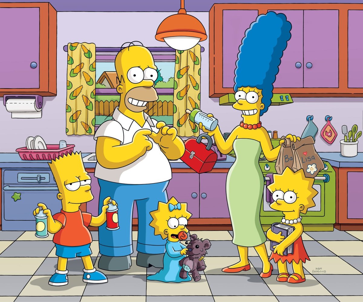 Мультфильм семейка Симпсонов