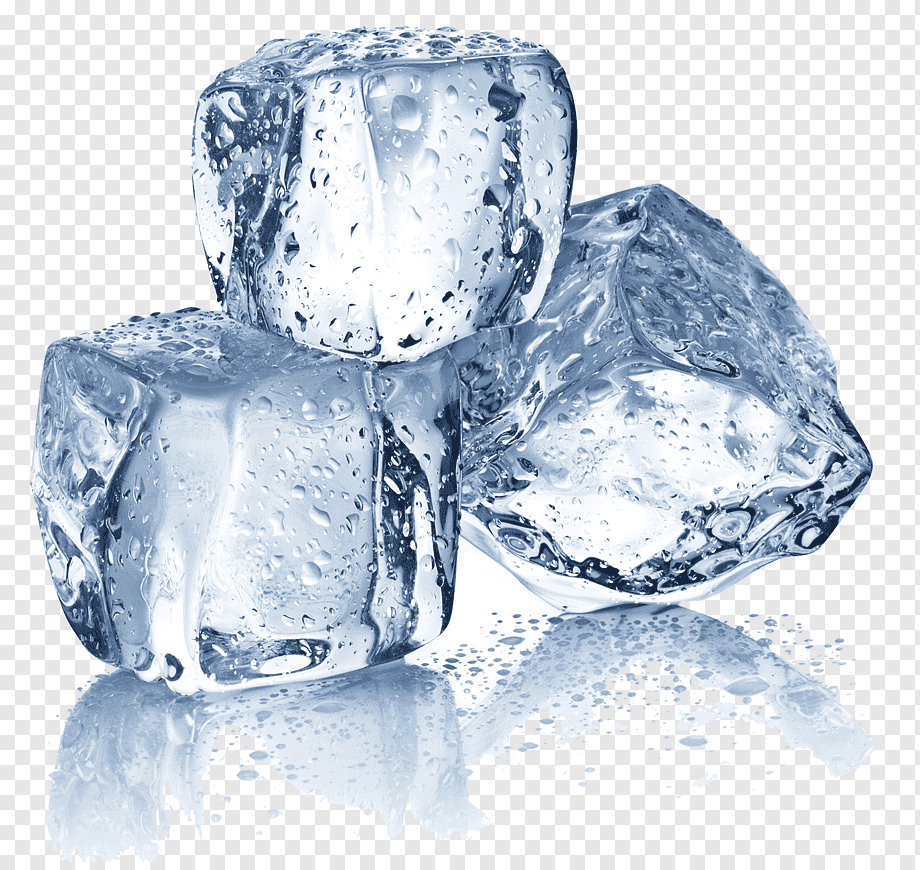 Кусочки льда