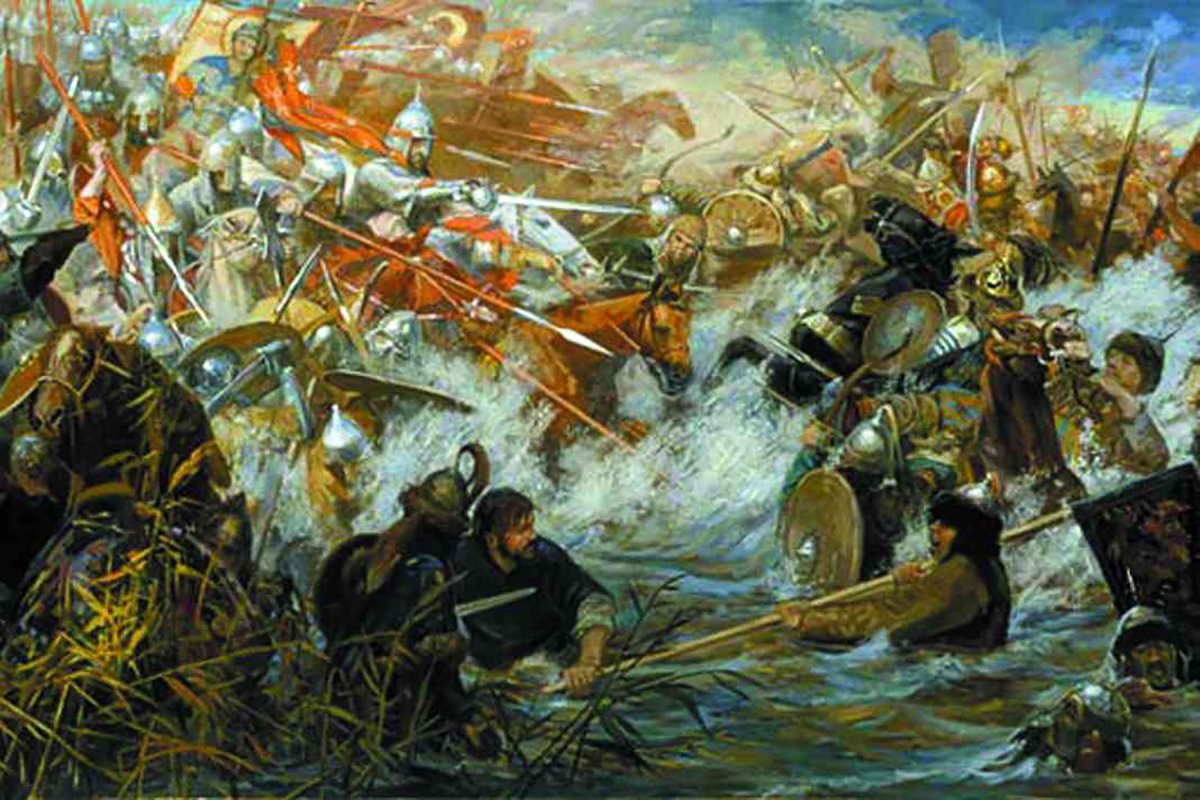 Дмитрий Донской битва на реке Воже