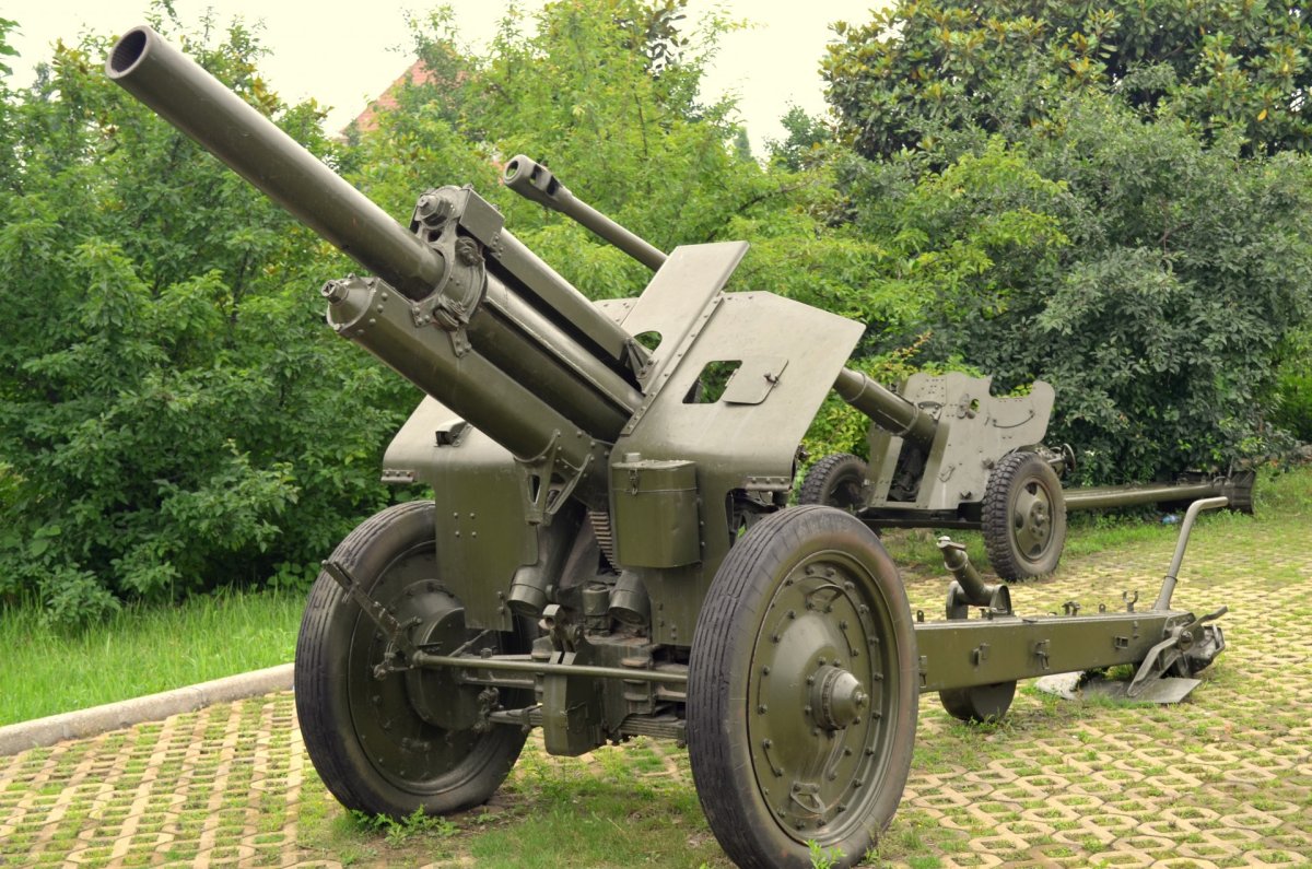 Гаубица-пушка артиллерийское орудие