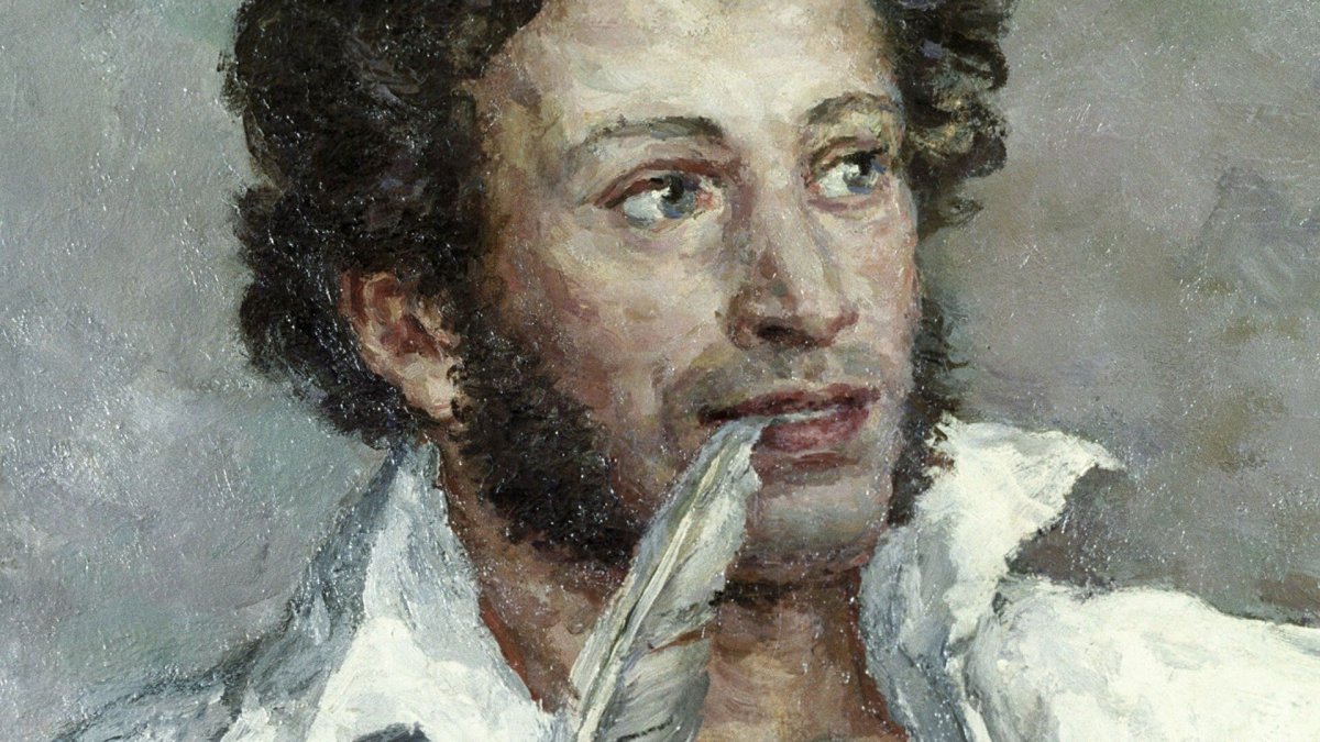Фото пушкина на белом фоне