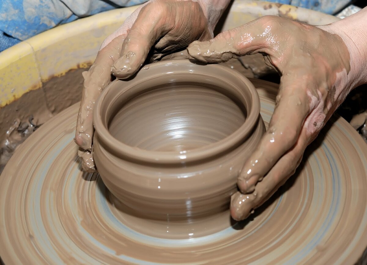 Керамика Гончарный круг глина