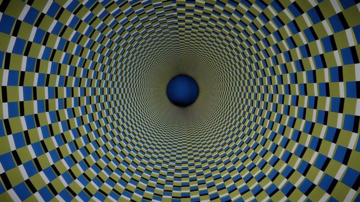 Фото оптической иллюзии