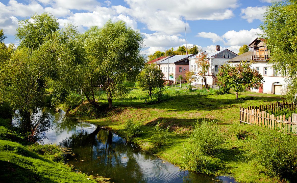 Русское село картинки