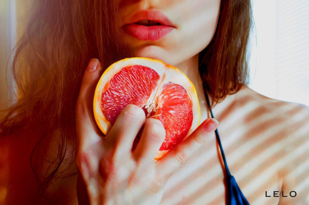 Фотосессия с грейпфрутом