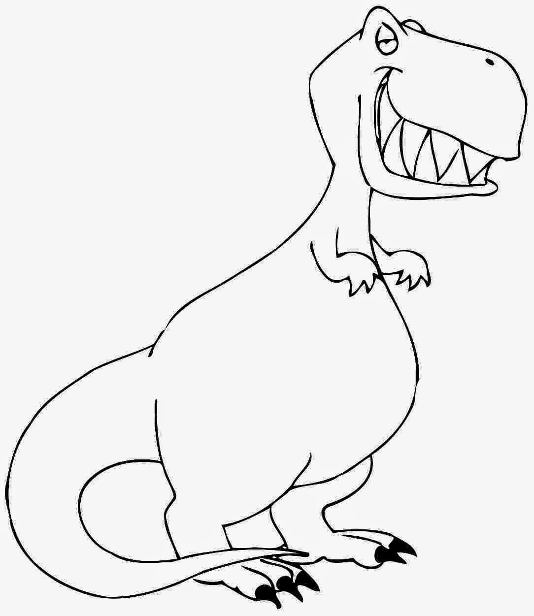 Динозавры для срисовывания