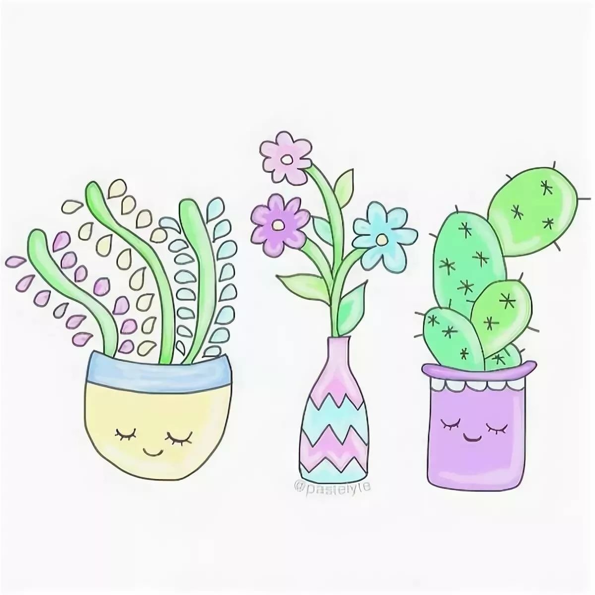 картинки милых растений
