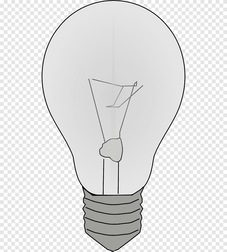 Лампочка зарисовка