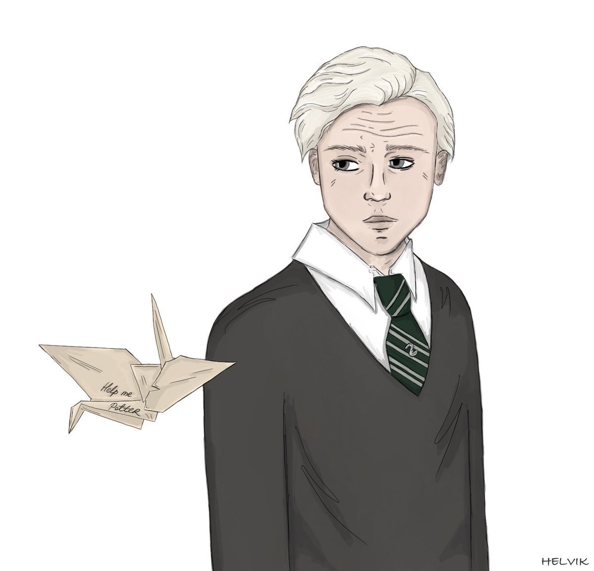 Рисунки Драко Малфоя из Гарри Поттера