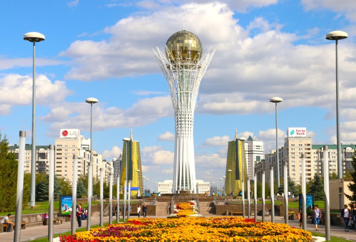 Казахстан Нурсултан город символ