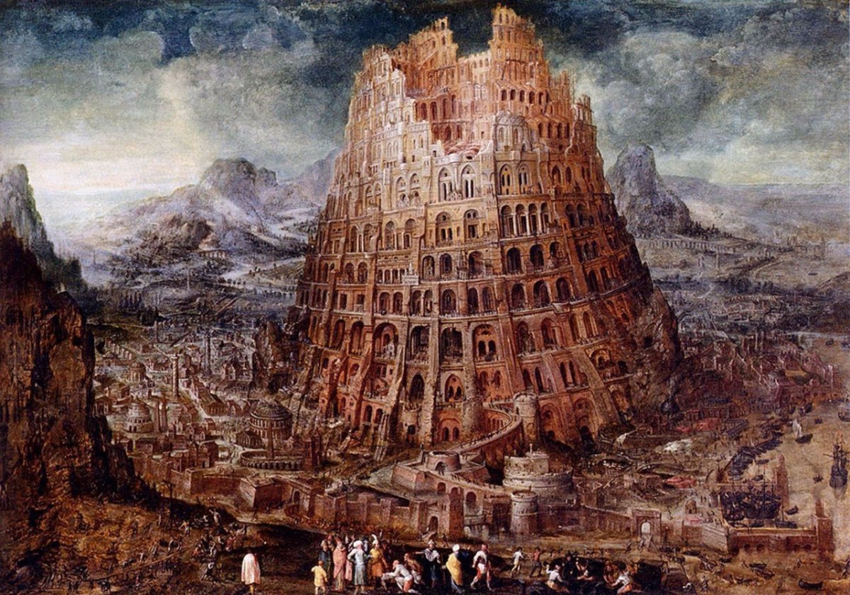 Босх Вавилонская башня
