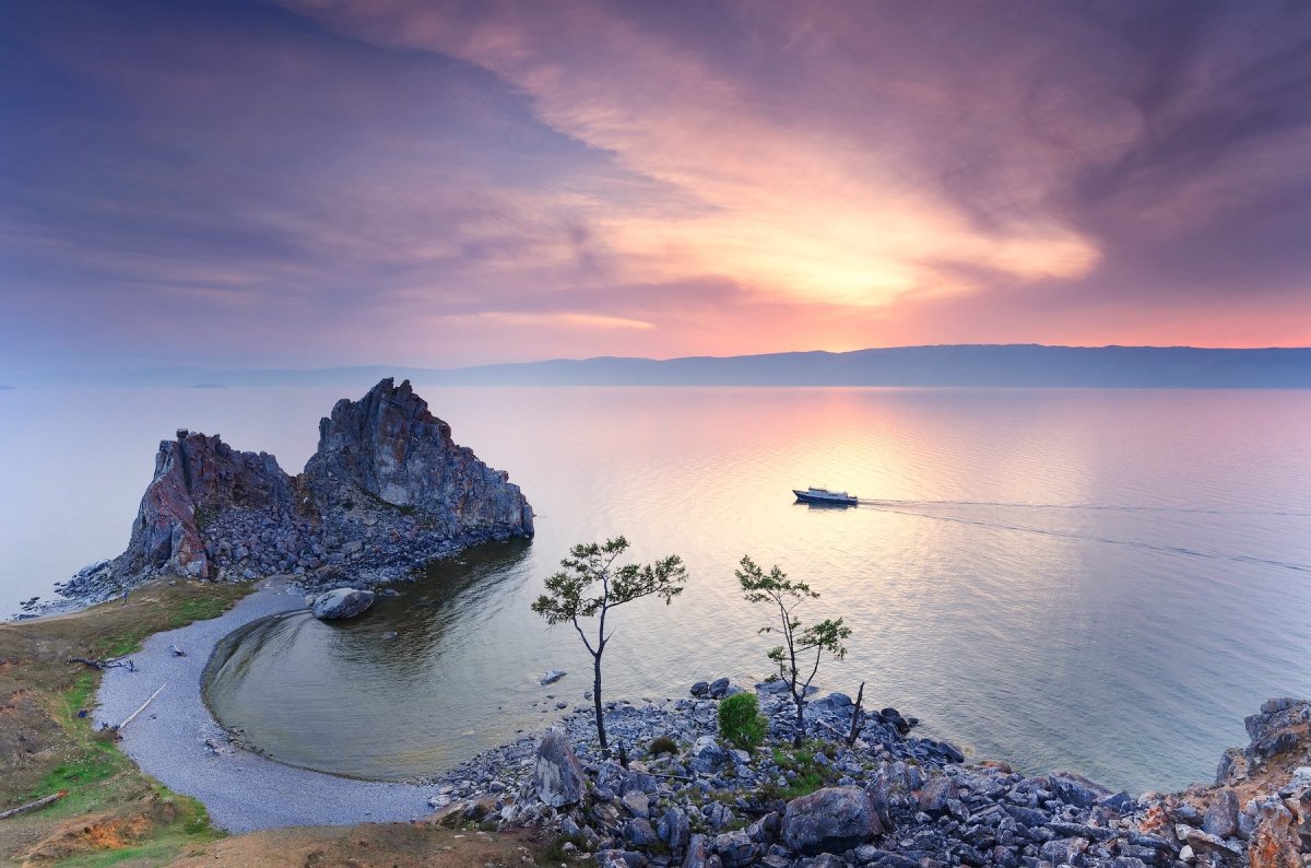 Озеро Байкал, Иркутская область, Восточная Сибирь