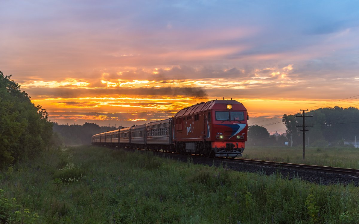 Картинки фото поезд пассажирский