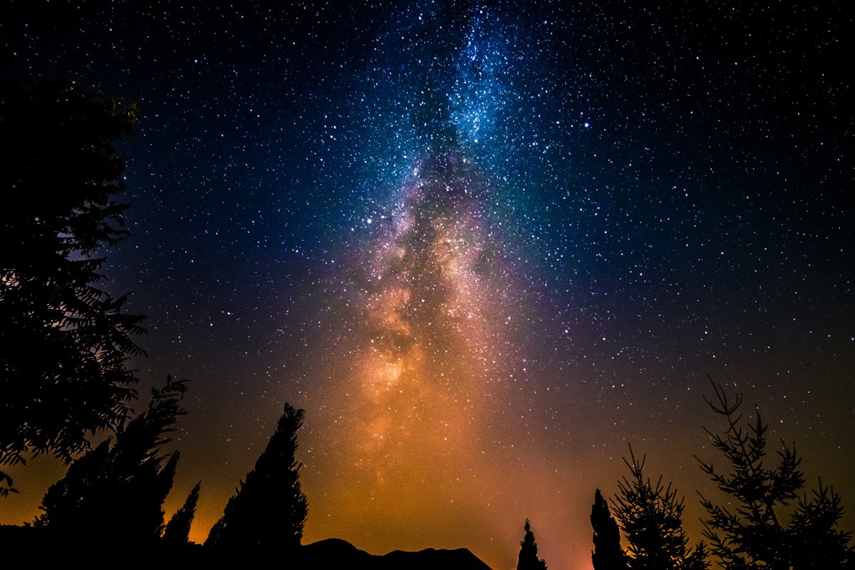 звездное небо млечный путь фото