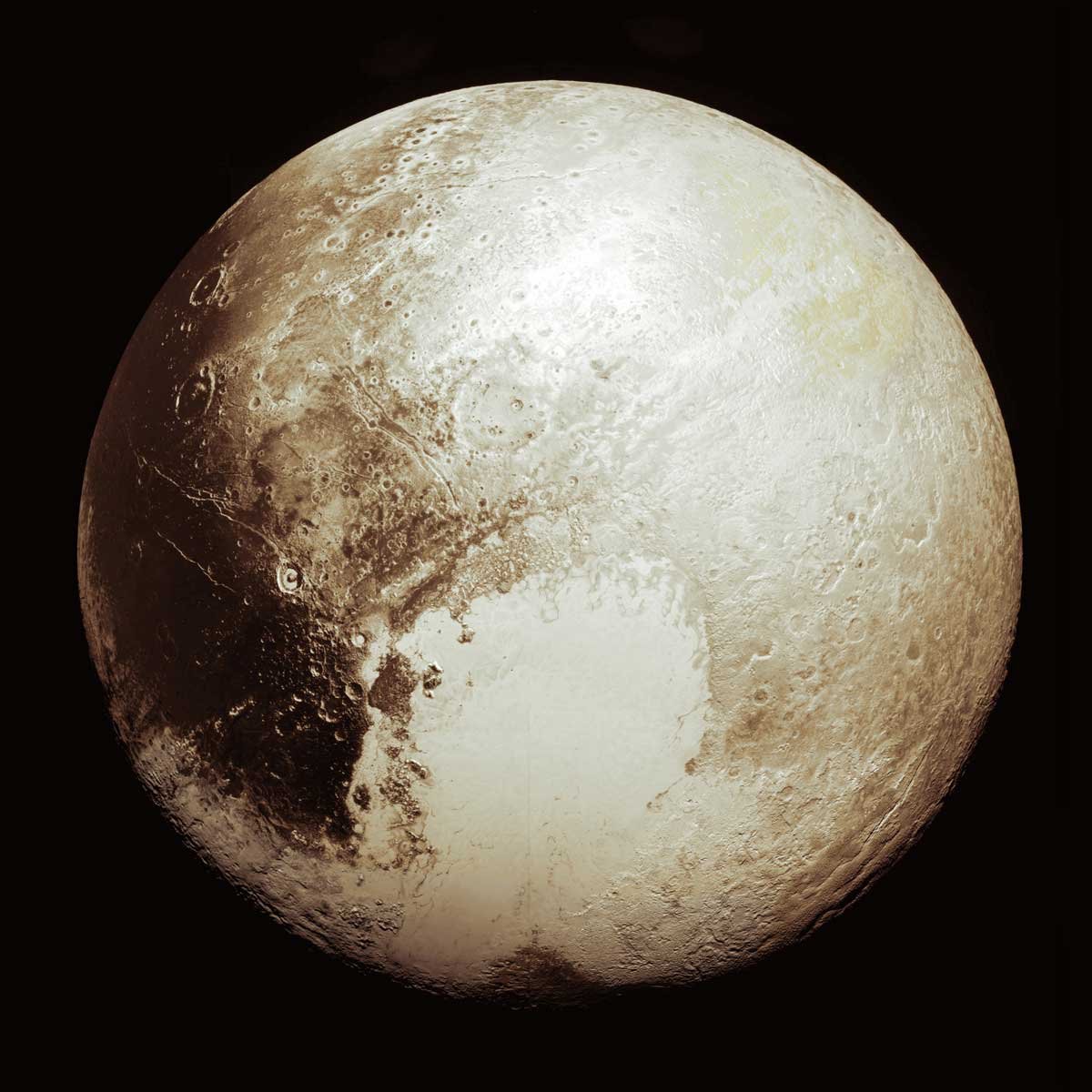 Первые снимки Плутона 1915