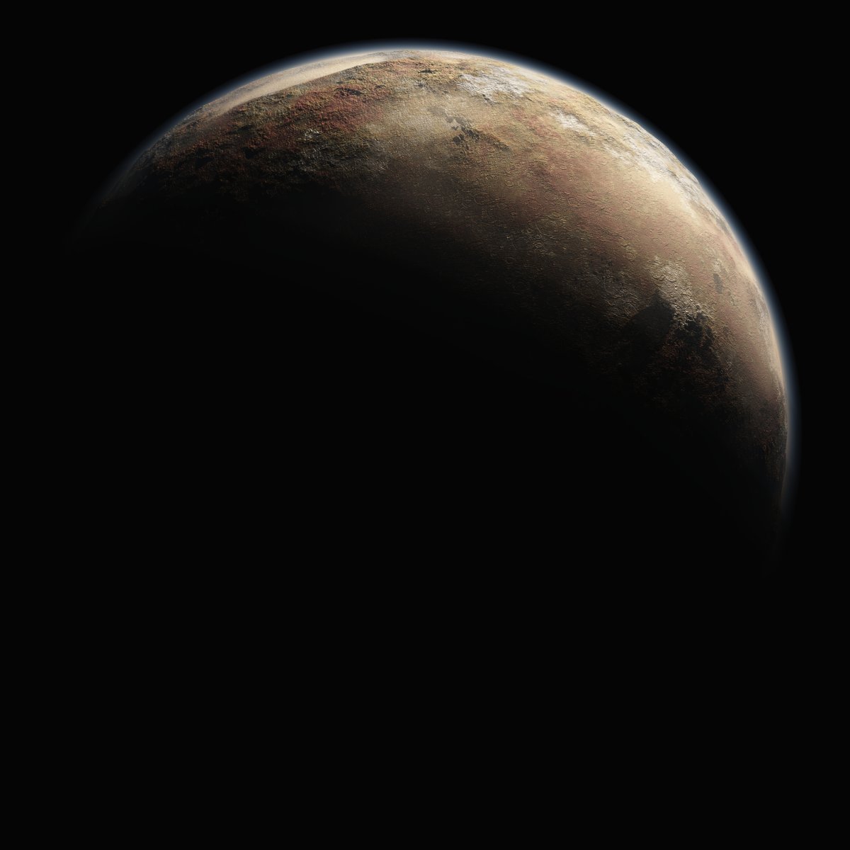 Плутон планета фото из космоса
