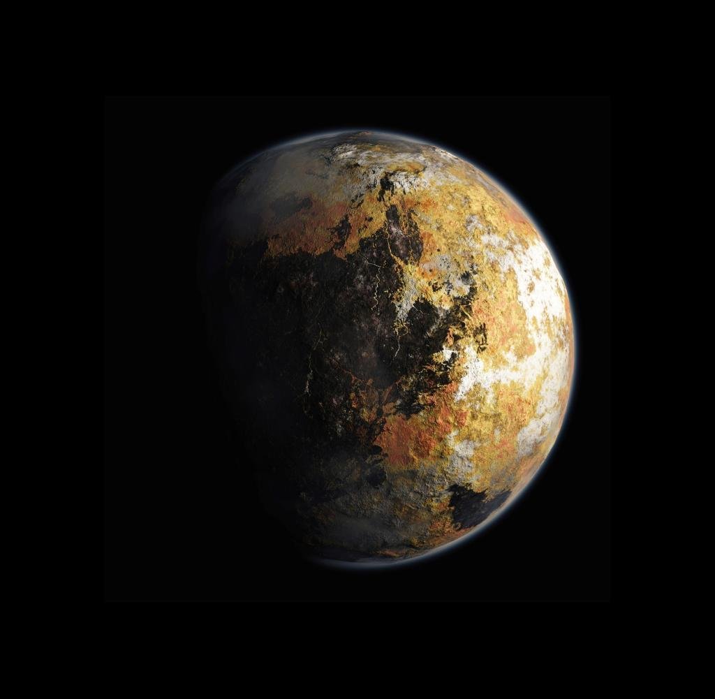 плутон фото из космоса