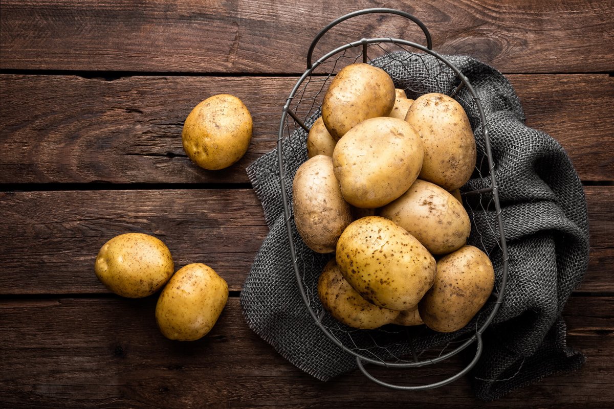 фото красивой картошки