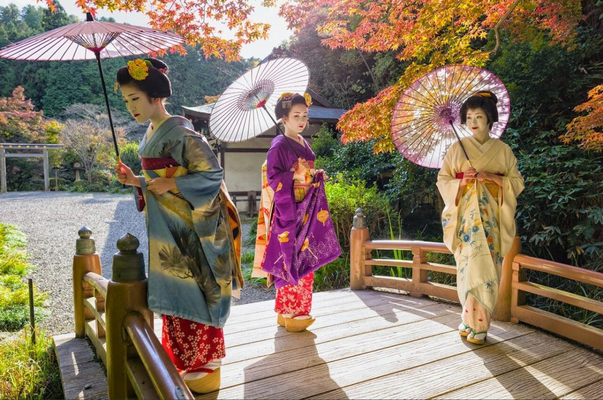 Япония традиционные гейши