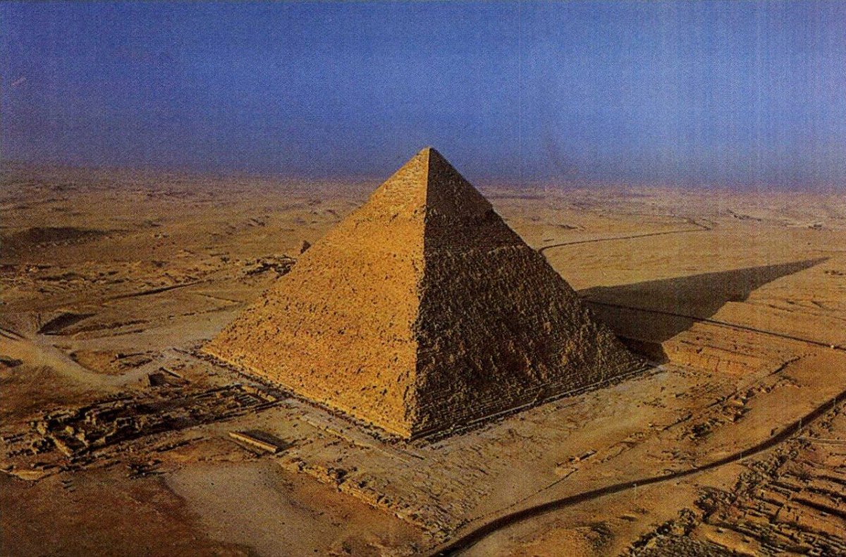 Пирамида Хефрена древний Египет