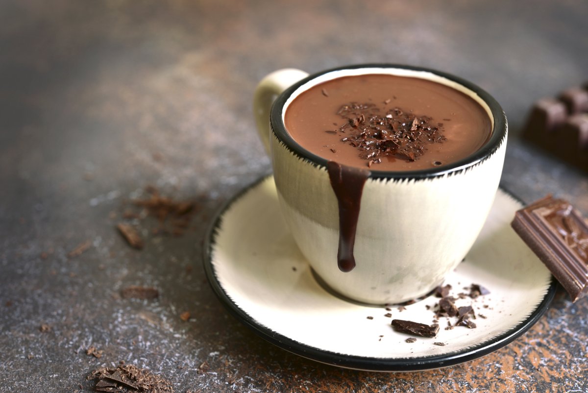 какао в кафе