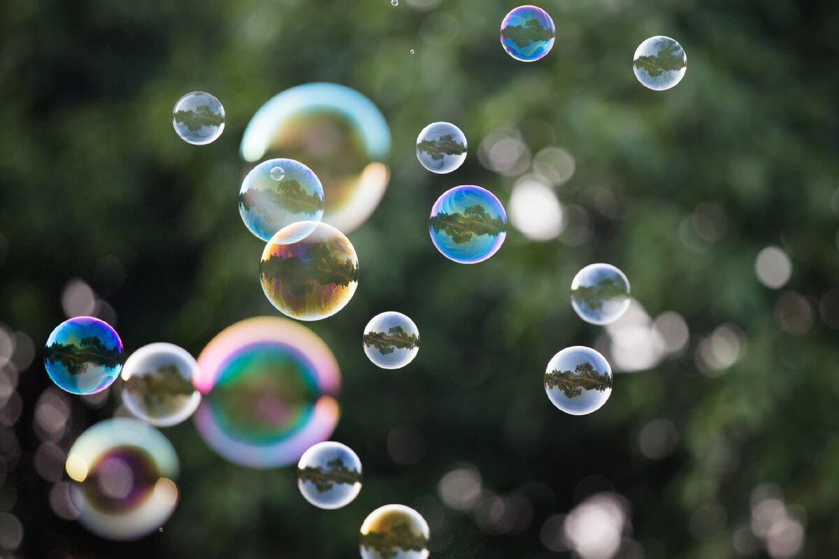 Пузырьки вокруг