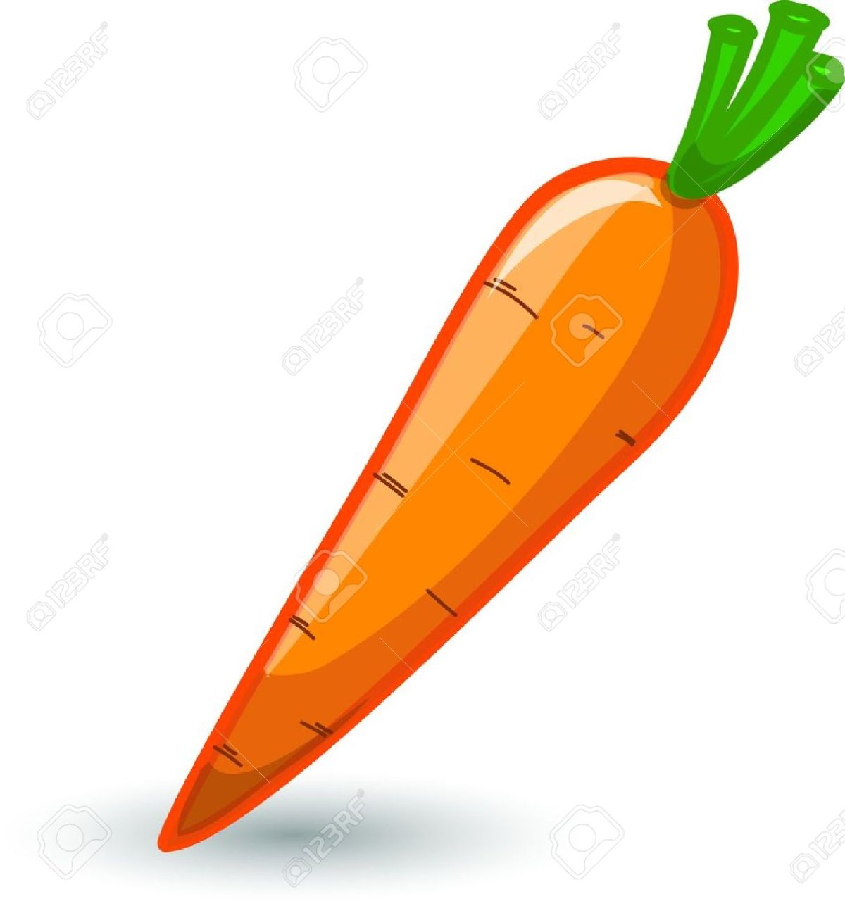 Маска-ободок морковь