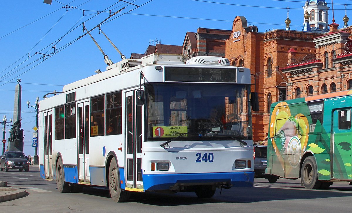 Троллейбусное депо Хабаровск