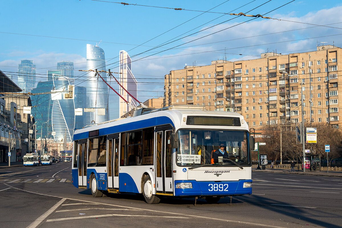 Фото троллейбусы москвы