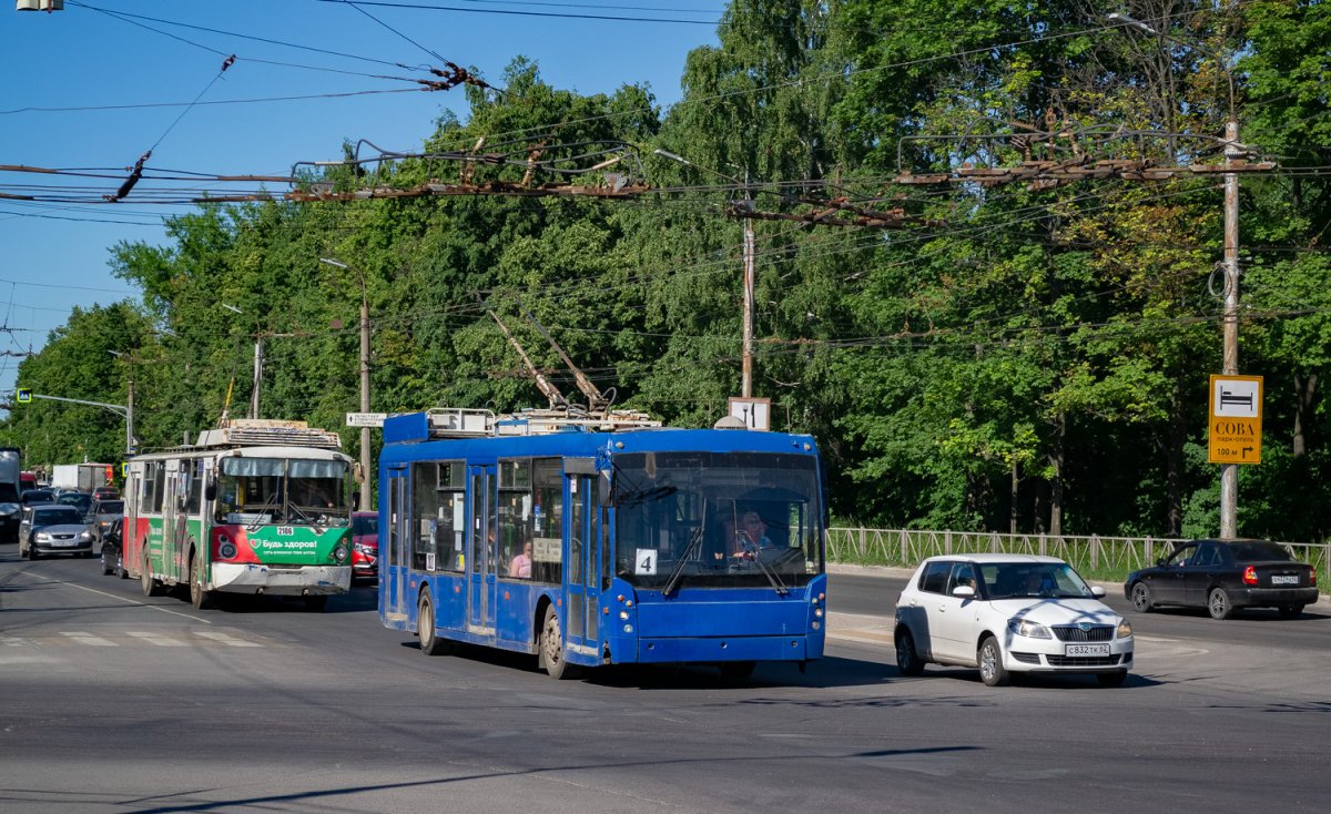 Фото троллейбусов рязань