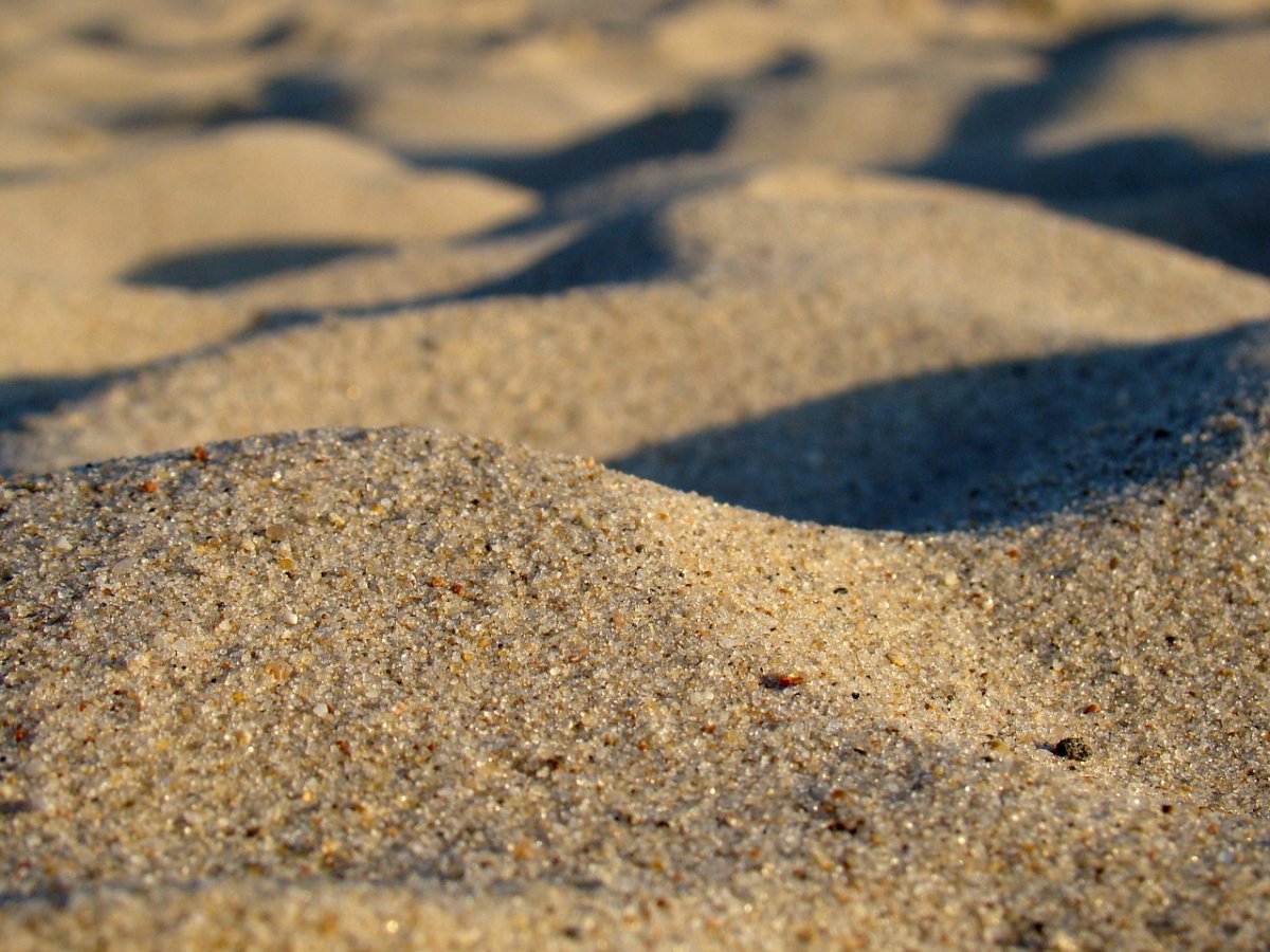 Крупный песок
