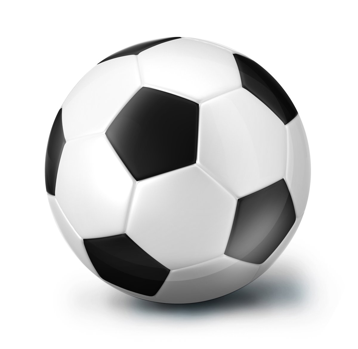 Мяч футбольный рисунок