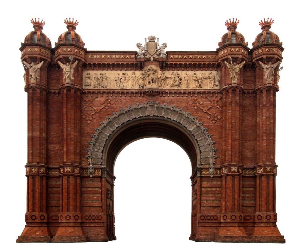 Триумфальная арка кирпичная