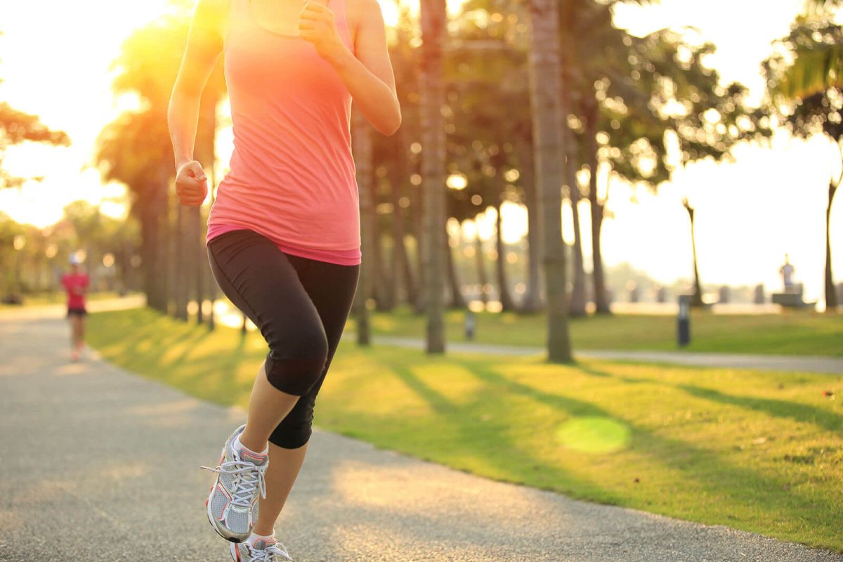 Morning Workout woman