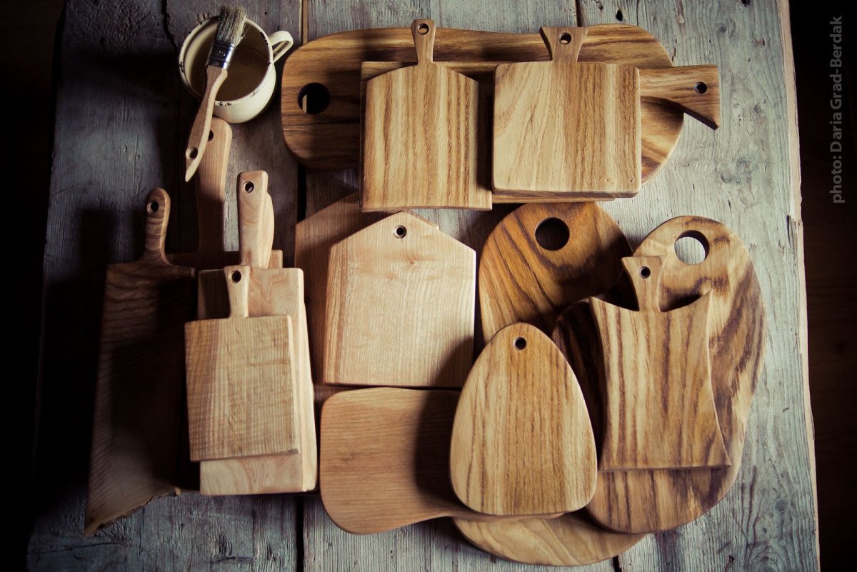 Идея для деревянной кухонной доски