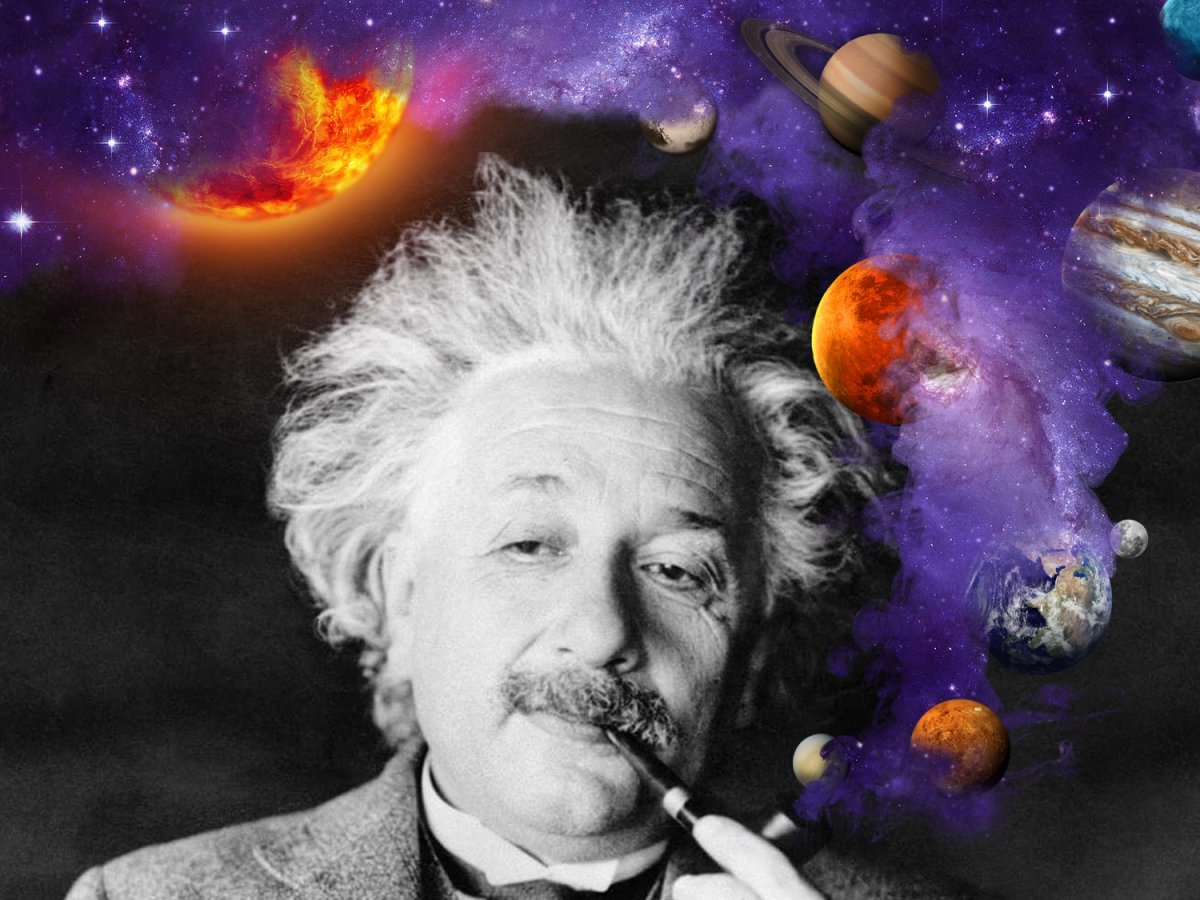Альберт Эйнштейн модель Вселенной