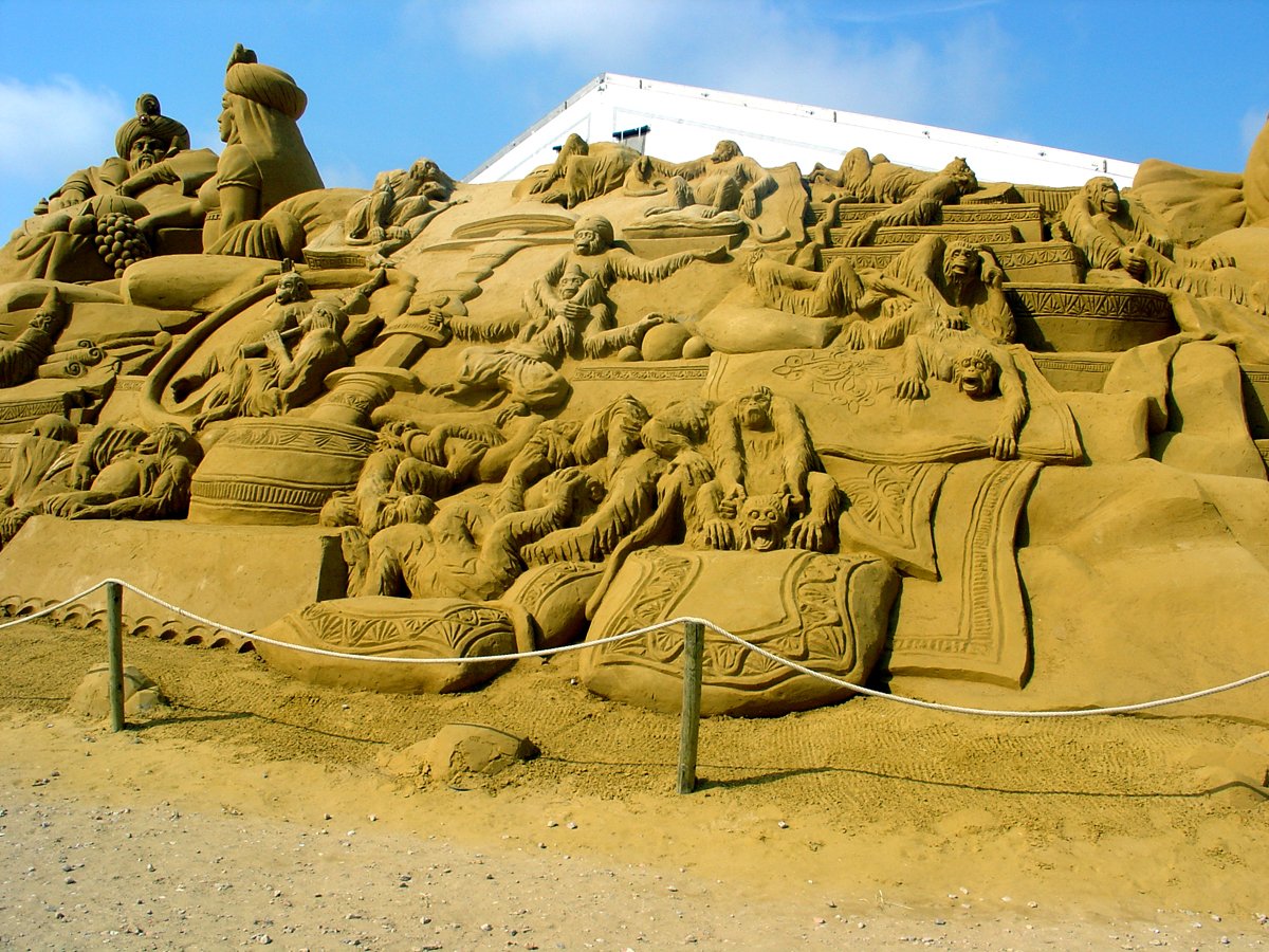 Скульптуры Из Песка