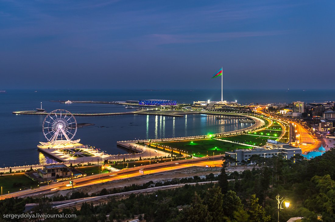 Каспийское море Баку