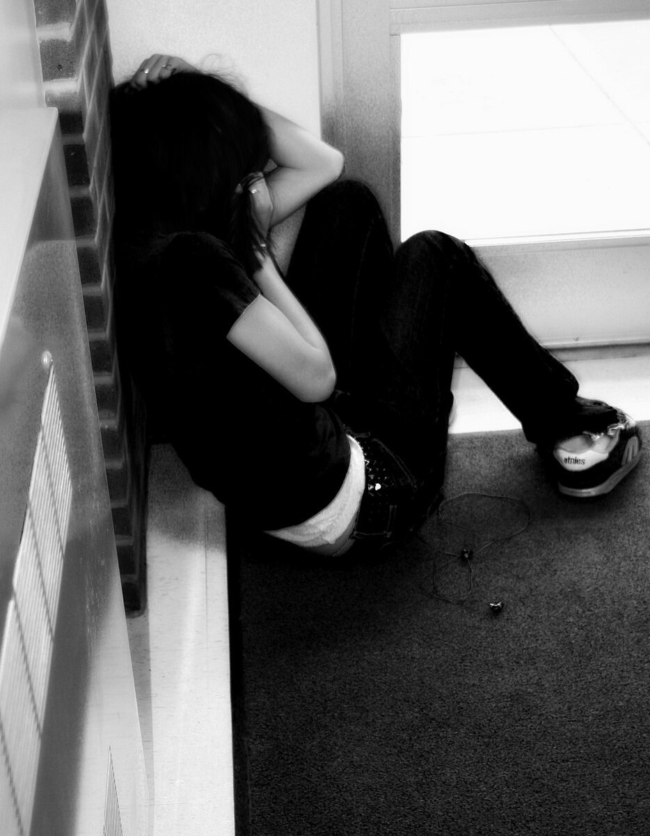 Девушка в депрессии