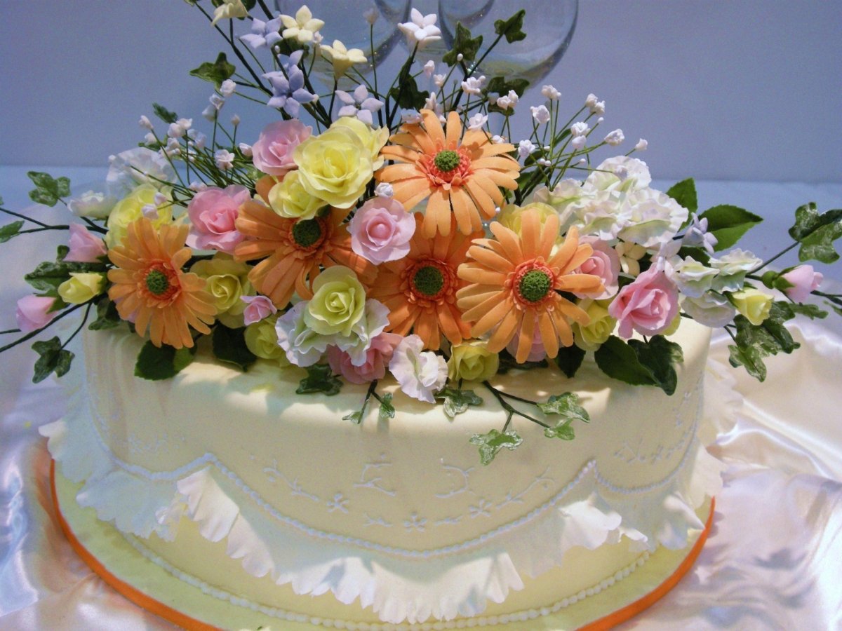 цветочки на торт картинки