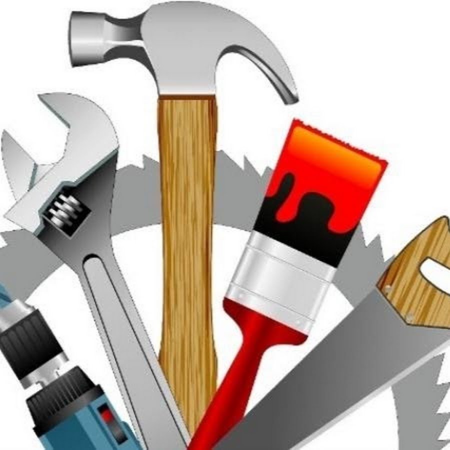 Логотип инструменты строительные