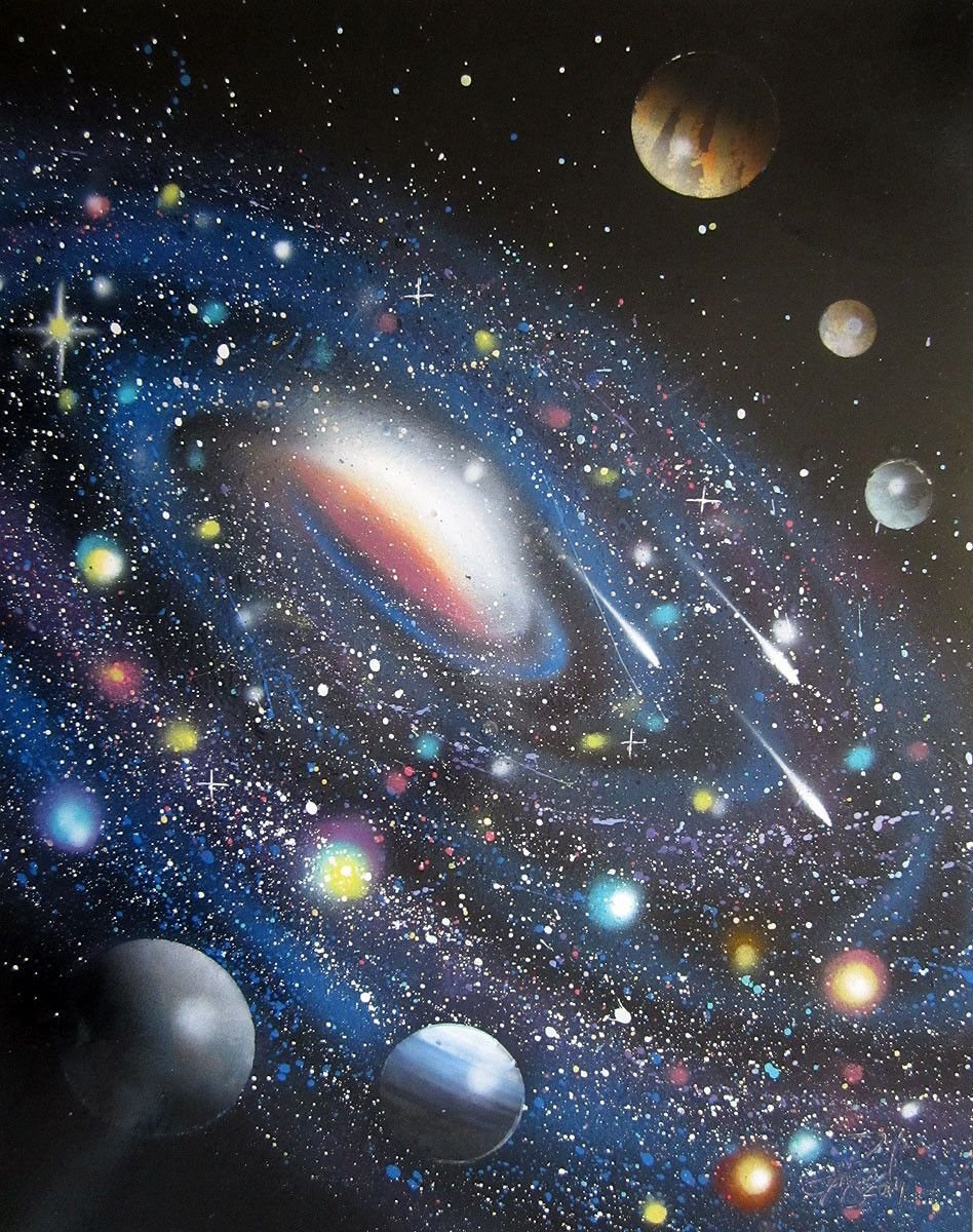 Солнечная система в галактике Андромеда