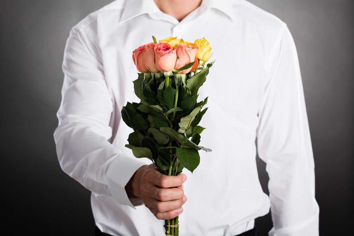 Какие цветы дарят мужчинам фото