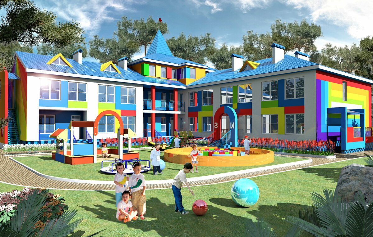 Современный детский сад проект