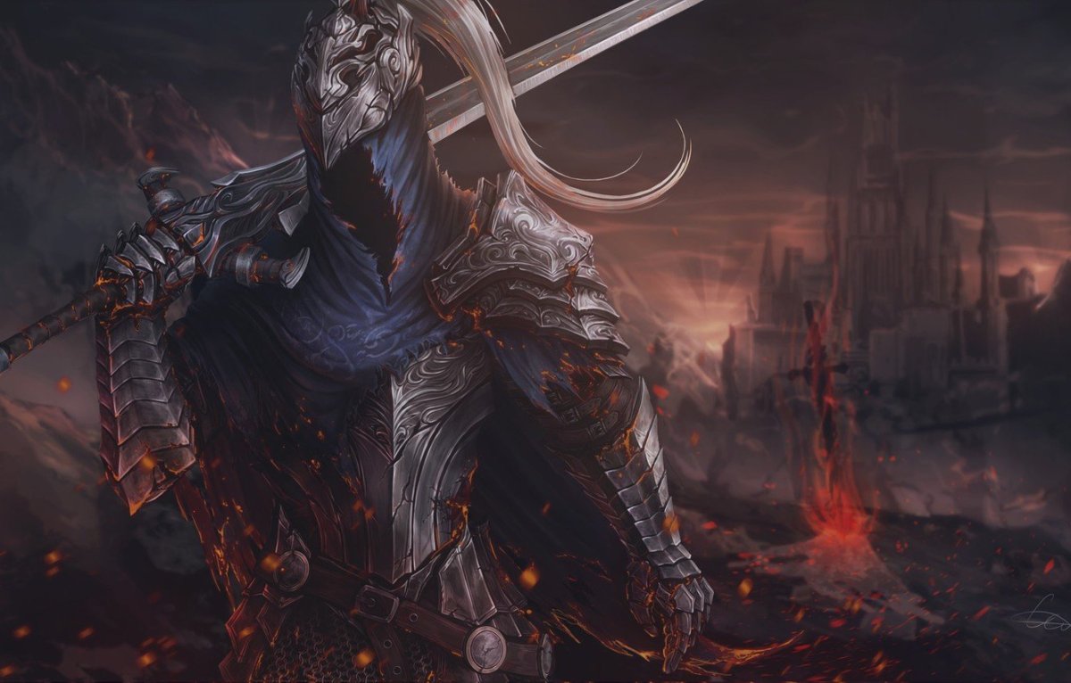 Dark Souls рыцарь Art