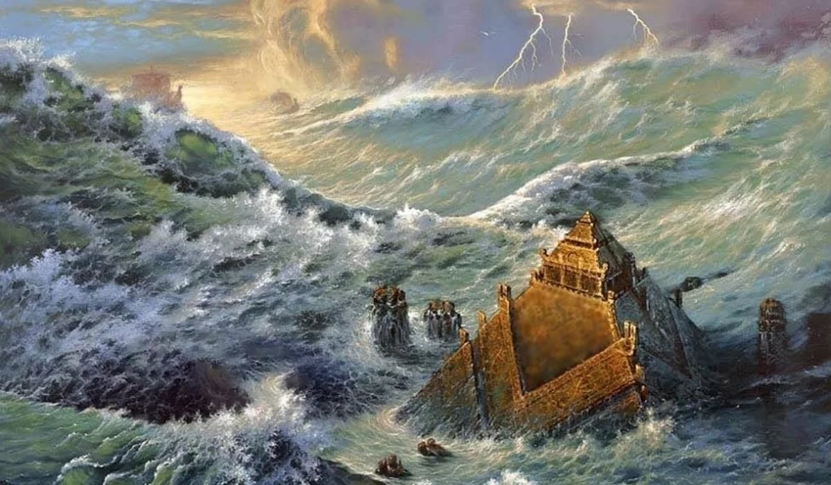 Всемирный потоп и Ноев Ковчег арт