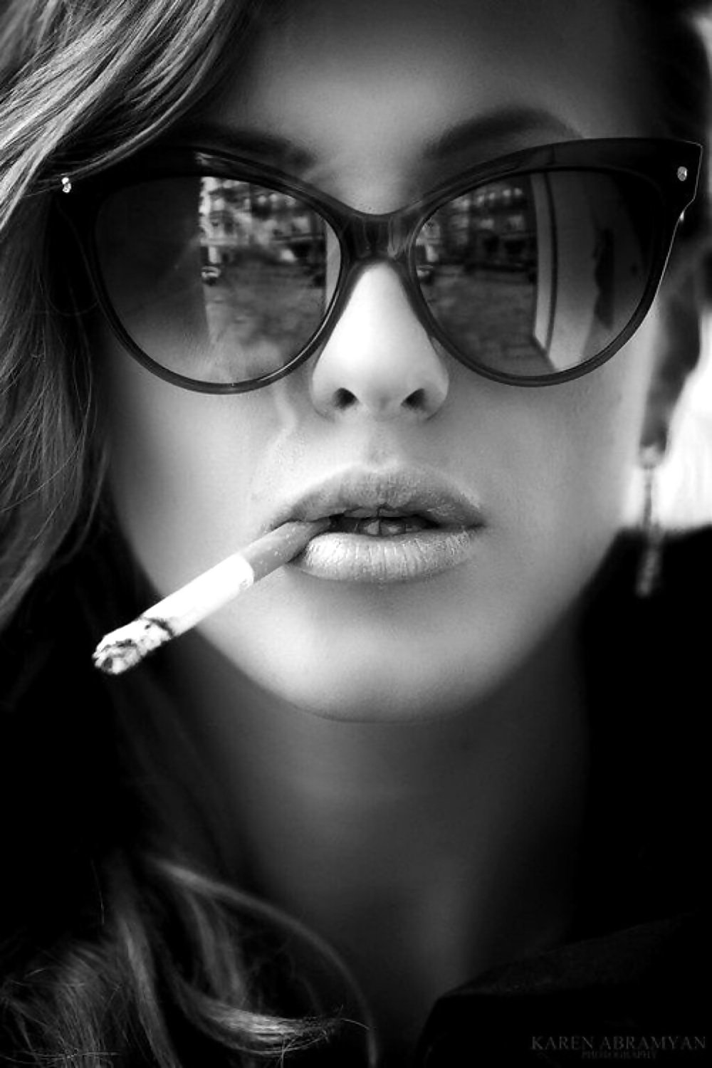 дама с сигаретой картинки