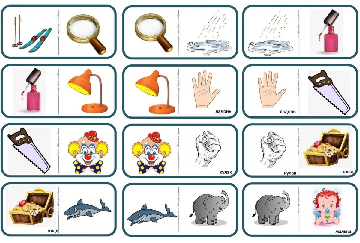 Картинки для дошкольников по логопедии